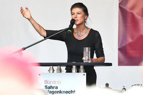 Sahra Wagenknecht. 