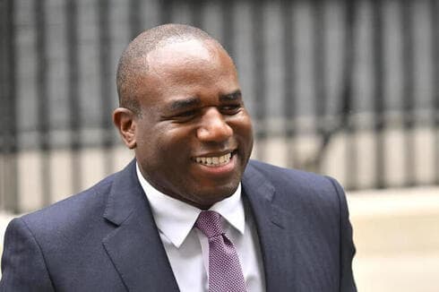 David Lammy, ministro de Relaciones Exteriores de Gran Bretaña. 