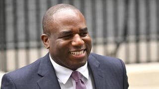 David Lammy, ministro de Relaciones Exteriores de Gran Bretaña. 