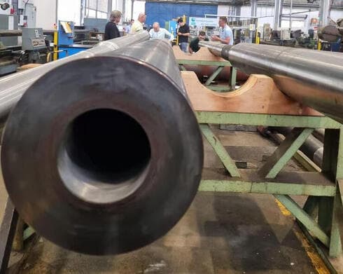 El cañón en la fábrica: "Los resultados son asombrosos". 
