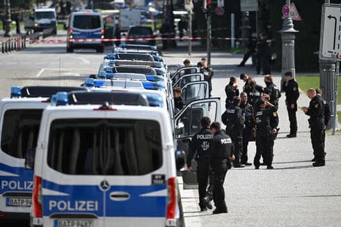 Tiroteo en Munich, la semana pasada, cerca del consultado israelí. (Lukas Barth-Tuttas, AFP) Tiroteo en Munich, la semana pasada, cerca del consultado israelí.