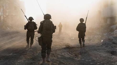 Soldados de las FDI operando en Rafah. 