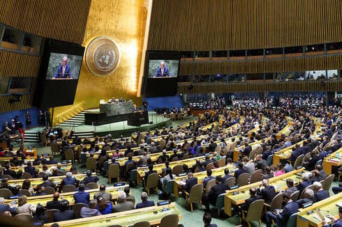 Israel no contaría con la anuencia de la ONU ni de la Unión Europea si decide atacar a los hutíes en Yemen. (Mary Altaffer, AP Photo) Asamblea General de la ONU en Nueva York. Se espera una audiencia de seguimiento a finales de septiembre.