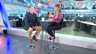 El analista militar Ron-Ben Yishai, entrevistado en los estudios de Ynet. 