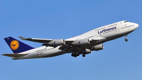Boeing 747 de Lufthansa. 