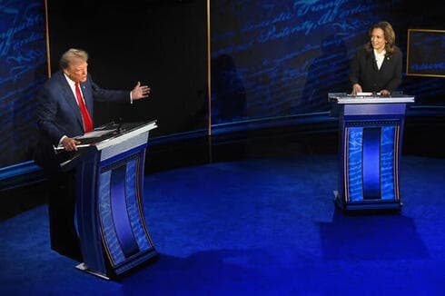 Donald Trump y Kamala Harris. La mayoría de la opinión pública cree que la candidata demócrata ganó el debate. 