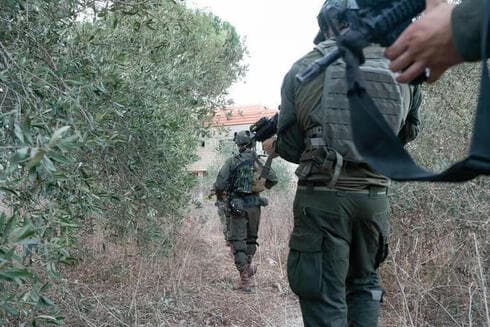 Fuerzas israelíes en el sur del Líbano. 