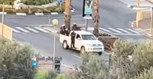 Infiltración de terroristas en Sderot en la mañana de la masacre. 