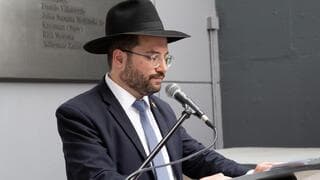 Eliahu Hamra, Gran Rabino de AMIA. 