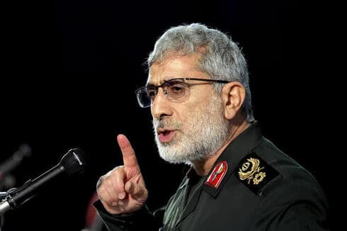 Ismail Qaani, líder de la Fuerza Quds de Irán. 