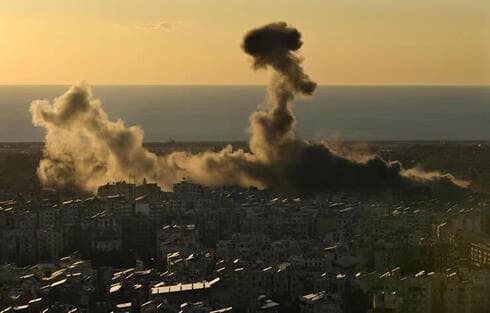 Ataque israelí al barrio de Dahiya, en Beirut. 