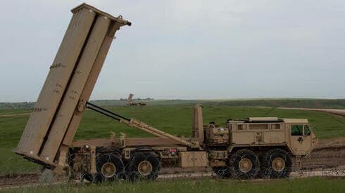 Sistema THAAD de defensa antiaérea desplegado en Israel. 