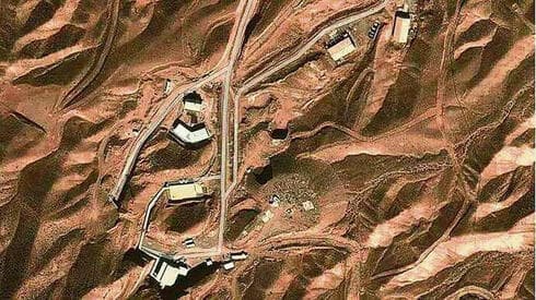 Base Parchin vista desde el aire, en una imagen de 2012. 