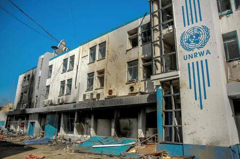Sede de la UNRWA en la Franja de Gaza 