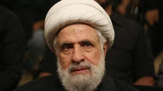 Naim Qasem, nombrado secretario general de Hezbolá. 