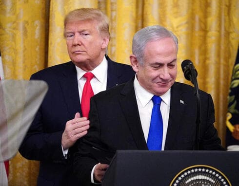 Donald Trump y Benjamín Netanyahu. 