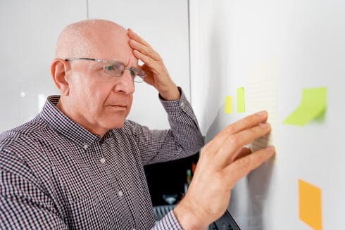 Los olvidos son una señal de que el hipocampo ha reducido ligeramente su volumen. (Istockphoto/simpson33) Los olvidos son una señal de que el hipocampo ha reducido ligeramente su volumen.