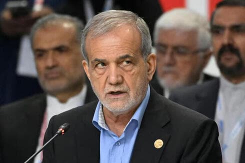Masud Pezeshkian, presidente de Irán. 