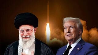 El líder supremo de Irán, Alí Khamenei, y el presidente electo de EE.UU., Donald Trump. 