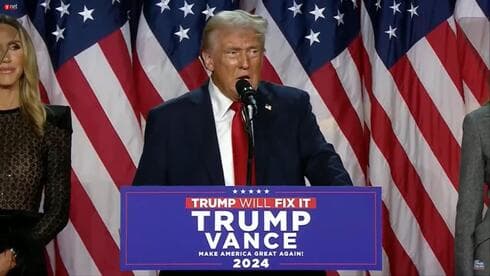 Donald Trump, en su discurso, cuando dijo que terminará las guerras y no las iniciará. 