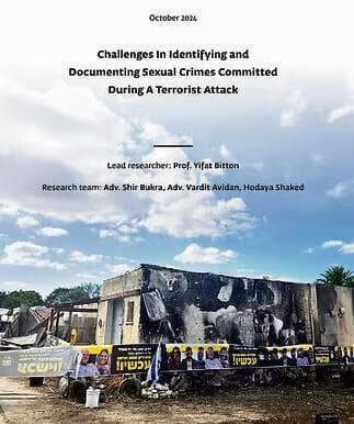 Portada del Informe de Yifat Bitton. 