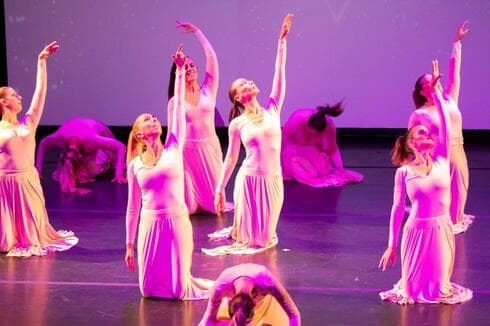 "We can dance again". 