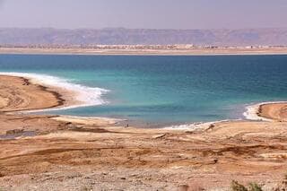 Imagen del Mar Muerto en Israel. 