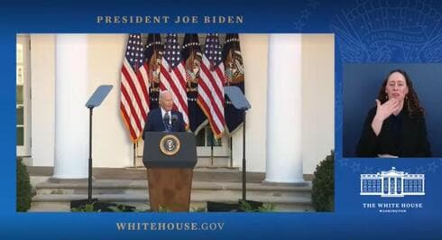 Biden anuncia el acuerdo de alto el fuego entre Israel y Hezbolá. 