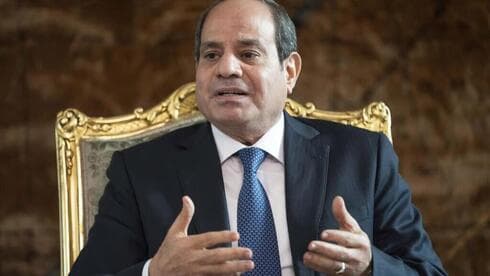 Abdel Fattah al-Sisi, presidente de Egipto. 