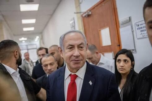 Benjamín Netanyahu en los tribunales de Jerusalem, el año pasado. 