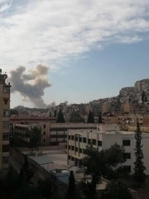 Ataque en Siria atribuido a Israel. 
