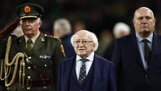 Michael Higgins, presidente de Irlanda, no pierde oportunidad de arremeter contra Israel. 