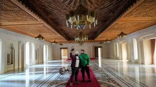 Palacio del expresidente sirio Bashar al-Assad. 