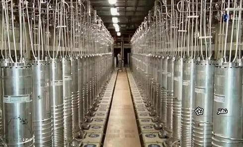 Centrifugadoras iraníes de enriquecimiento de uranio en Natanz. 
