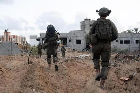 Soldados de las FDI en operaciones en la Franja de Gaza. 