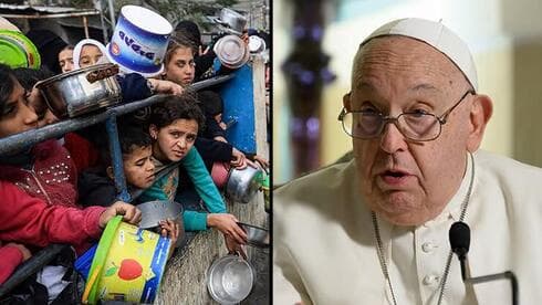 El Papa volvió a referirse a la situación de los niños en Gaza. 