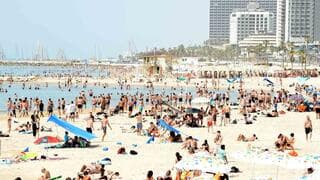 Pésaj 2024 en las playas de Tel Aviv. 