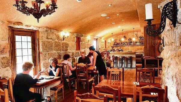 El restaurante Adama en Zichron Yaakov, que fue cerrado. 
