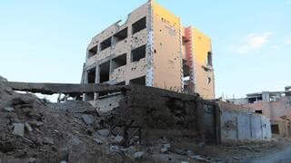Así se ve la fachada de la sinagoga Eliyahu Hanavi