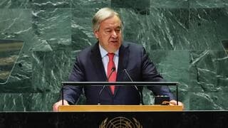 Antoni Guterres, secretario general de la ONU. 