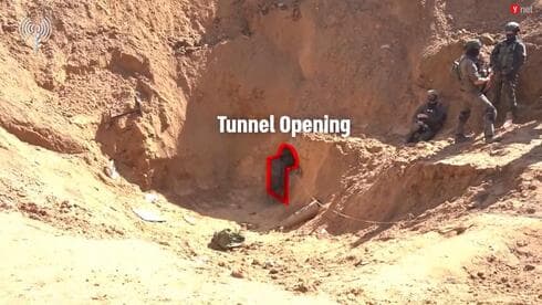 Túnel subterráneo de Hamás que pasa por debajo de una escuela de la UNRWA. 