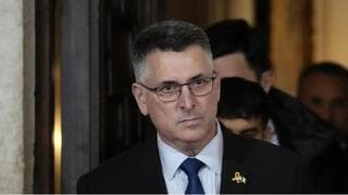 Gideon Sa'ar, ministro de Relaciones Exteriores de Israel. 