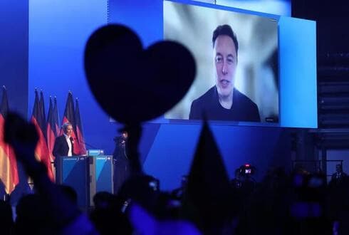 Musk en el video que provocó la respuesta del presidente de Yad Vashem