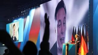 Musk en el video que provocó la respuesta del presidente de Yad Vashem