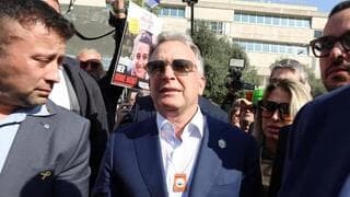Steve Witkoff en la Plaza de los Secuestrados. 