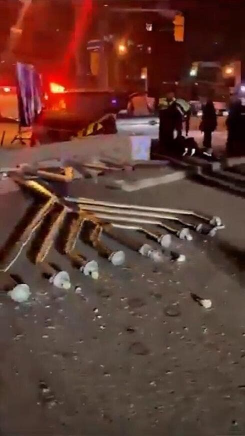 Una menorá fue vandalizada en la sinagoga comunitaria Shaarei Torah en Toronto