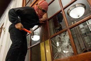 Destrozos en la Universidad de Columbia. 