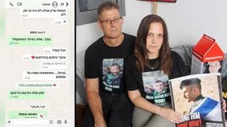 Los padres de Matan Angrest y los últimos mensajes que envió antes de ser secuestrado. 