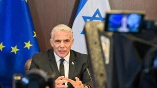 Yair Lapid, líder de la oposición. 