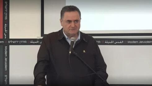 Yisrael Katz, ministro de Defensa de Israel. 